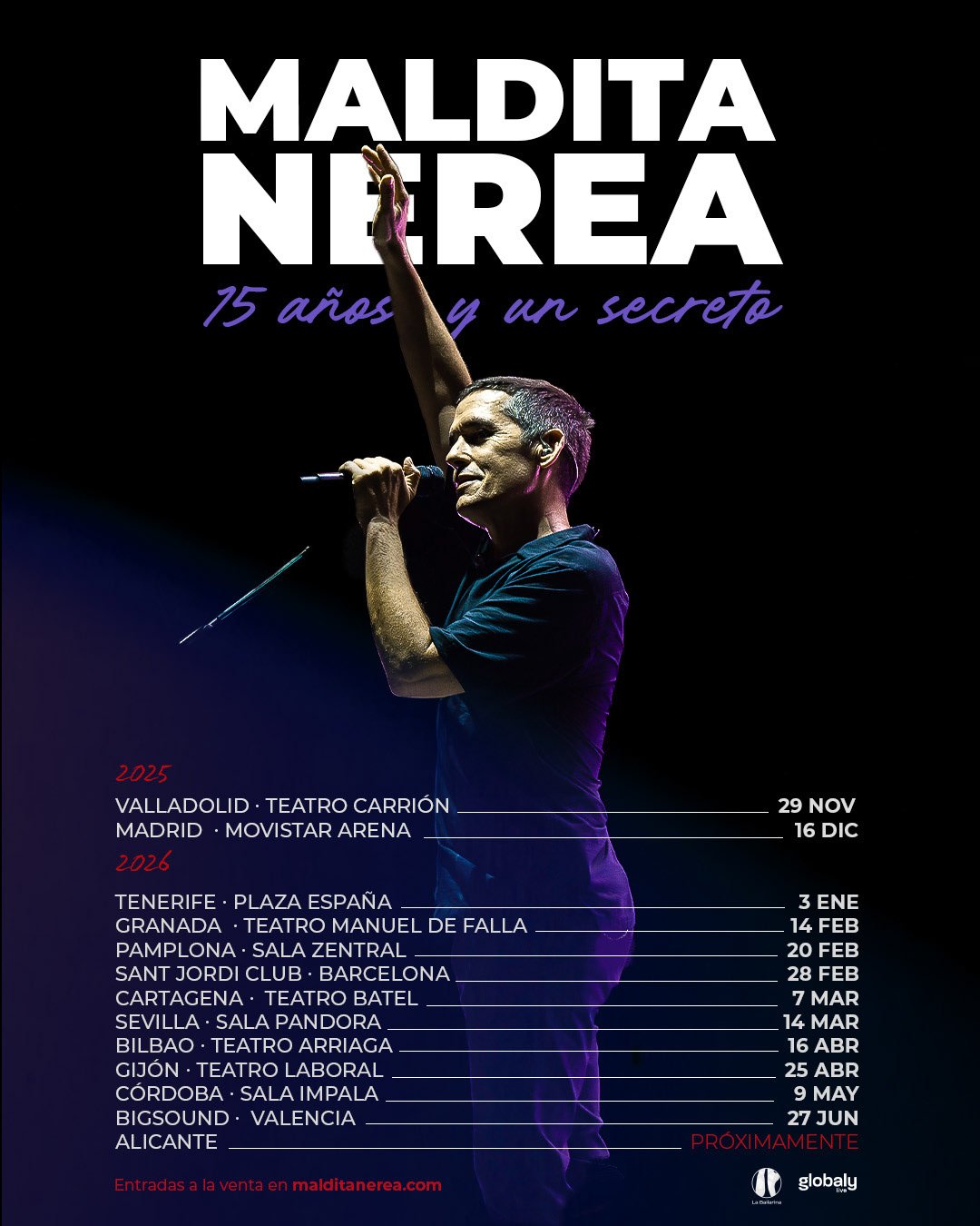 Maldita Nerea · Gira